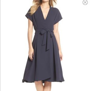 Gal meets glam Audrey wrap dress
